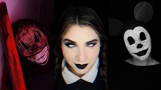 Halloween makeup compilation / Maquiag m halloween￼ 🎃⚠️