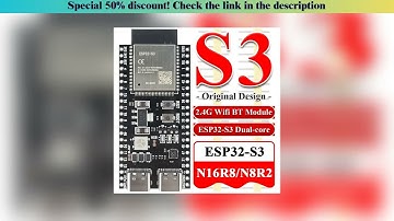 Best Seller ESP32-S3 Wifi BT Module Development Board for Arduino IDE ESP32-S3-WROOM1 N16R8 N8R2 44P