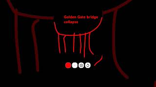 Golden Gate bridge collapse
