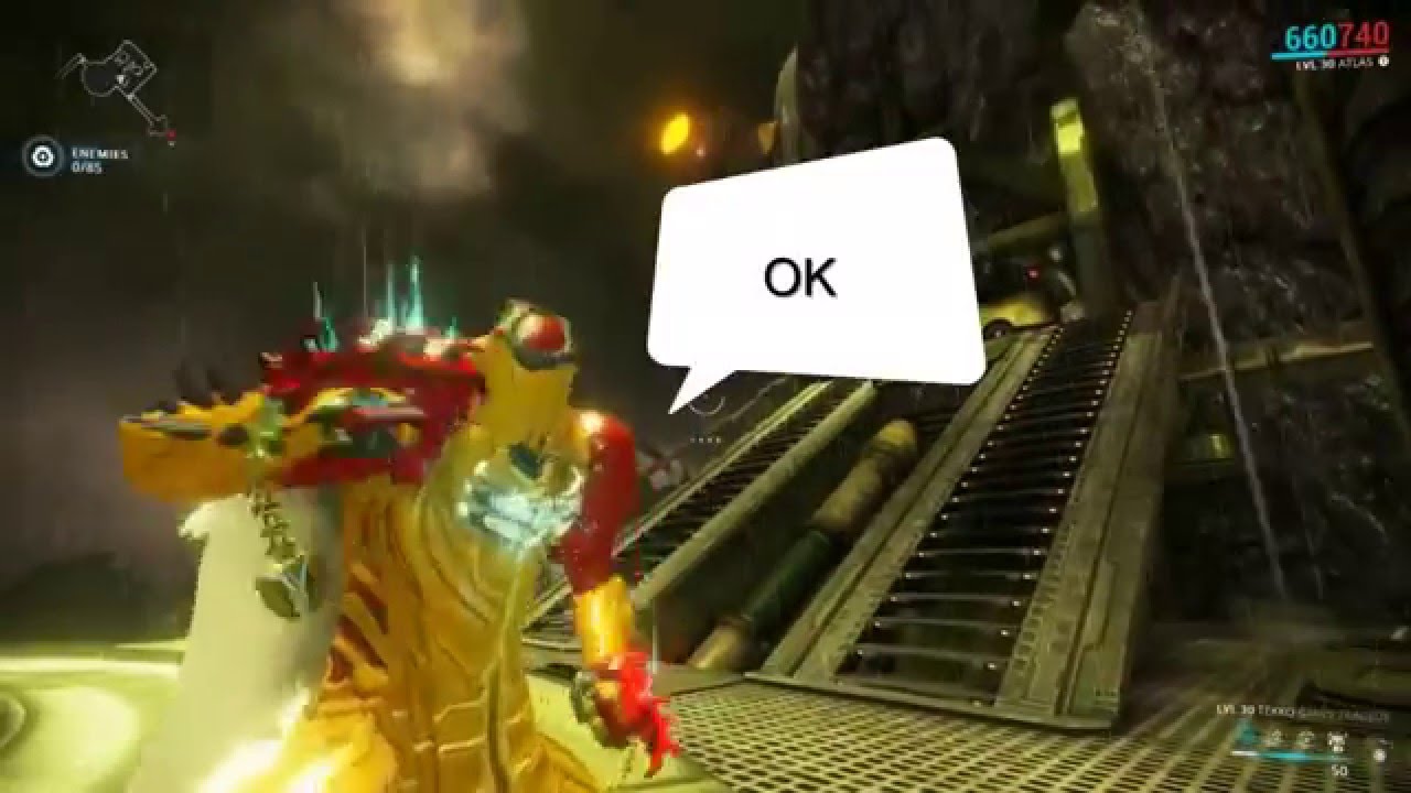 Warframe - Hero Atlas One Punch Frame