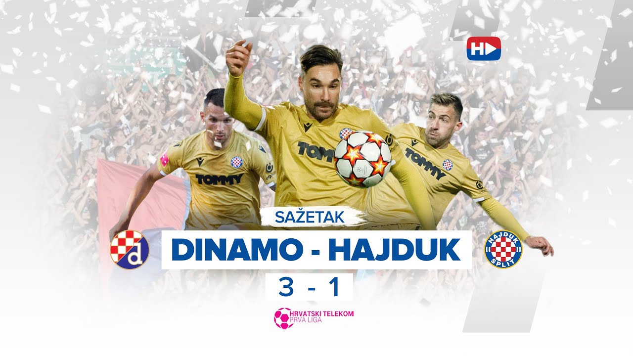 HNK Hrvatski Nogometni Klub Hajduk Split 1-0 NK Lokomotiva Zagreb ::  Resumos :: Vídeos 