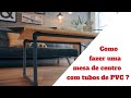 Faça Você Mesmo Sodimac | Mesa com tubos de PVC