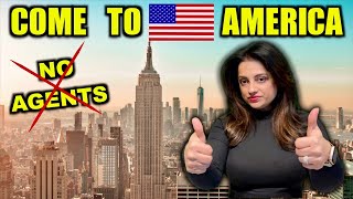 🇺🇸 America Kaise Jaaye In 3 Easy Steps - 2024 | Indians In USA @reyansayed4508