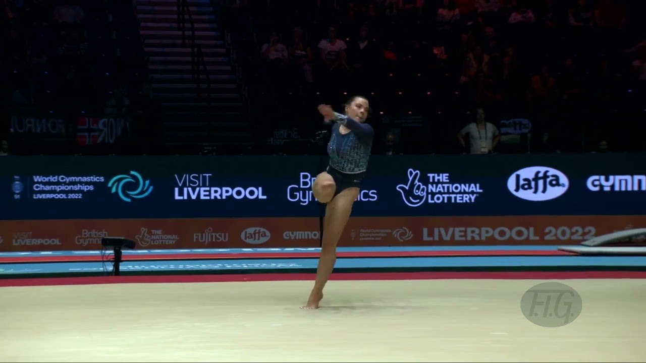 TRONRUD Maria (NOR) - 2022 Artistic Worlds, Liverpool (GBR) - Qualifications Floor Exercise