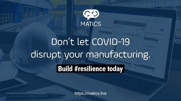 Matics Real-Time Manufacturing Analytics Solution