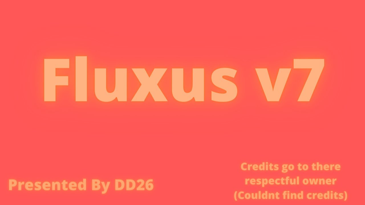 Issues · Denis08785/Roblox-NEW-V7-Fluxus · GitHub