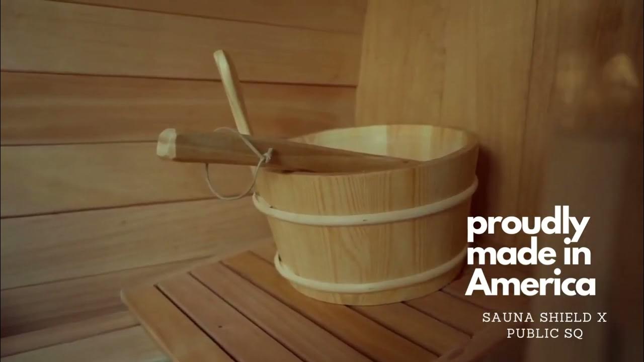 Spanish Clear Cedar Barrel Sauna Made in Idaho YouTube