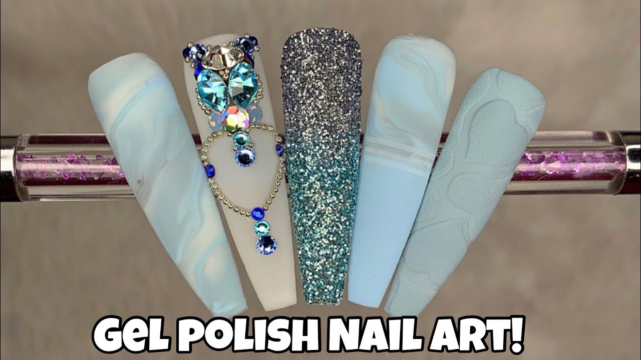 Gel Polish Nail Art | Neonail | Crystal Parade