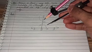 Q 1, Ex 10.1 - Practical Geometry - Chapter 10 - maths class 7th - NCERT