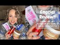 Curly Hair Products - Empties Review!