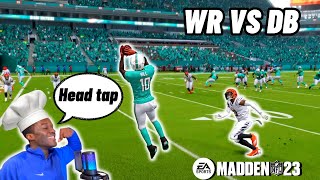 HOW TO RUN ROUTES AND GET OPEN IN WR VS DB IN MADDEN 23