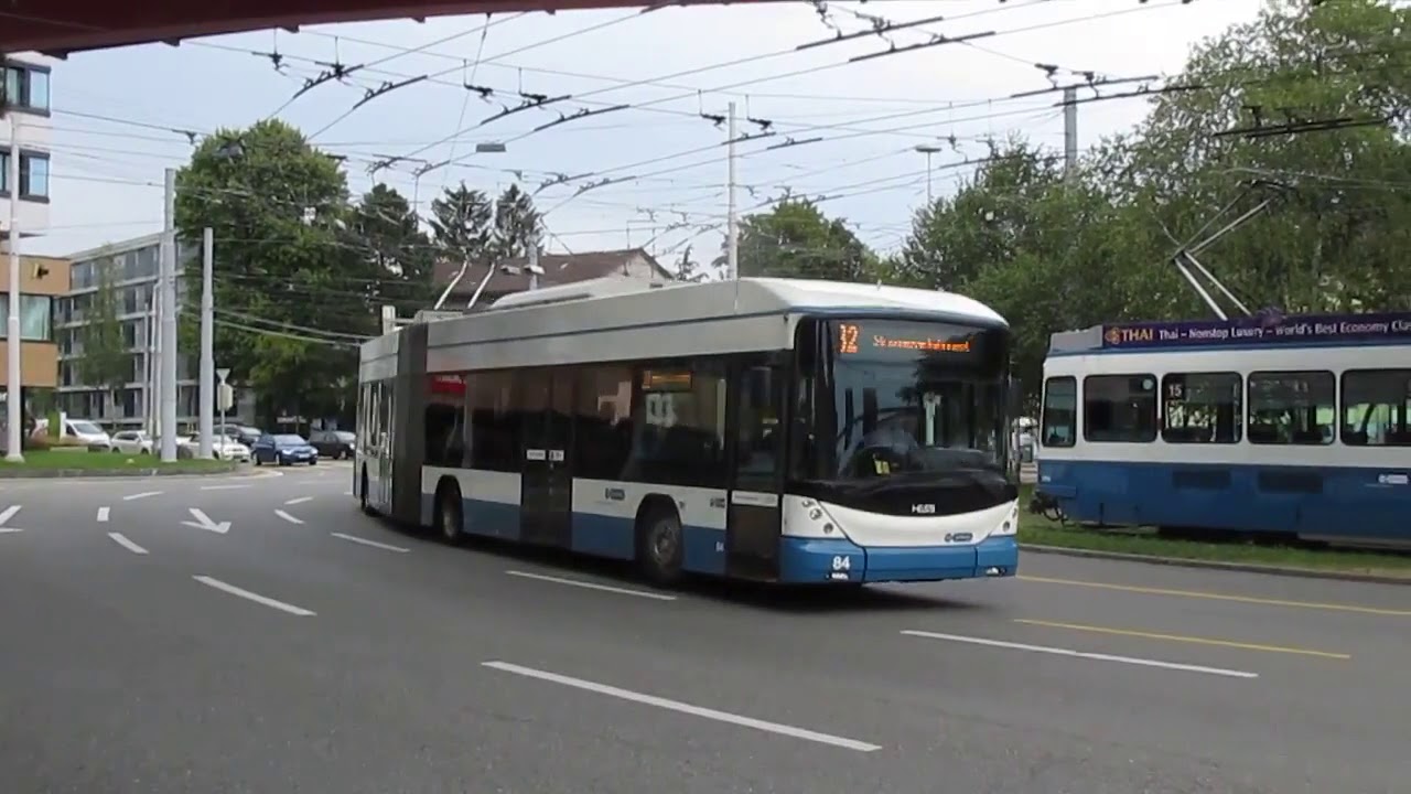 Zürich trolleybuses 2018