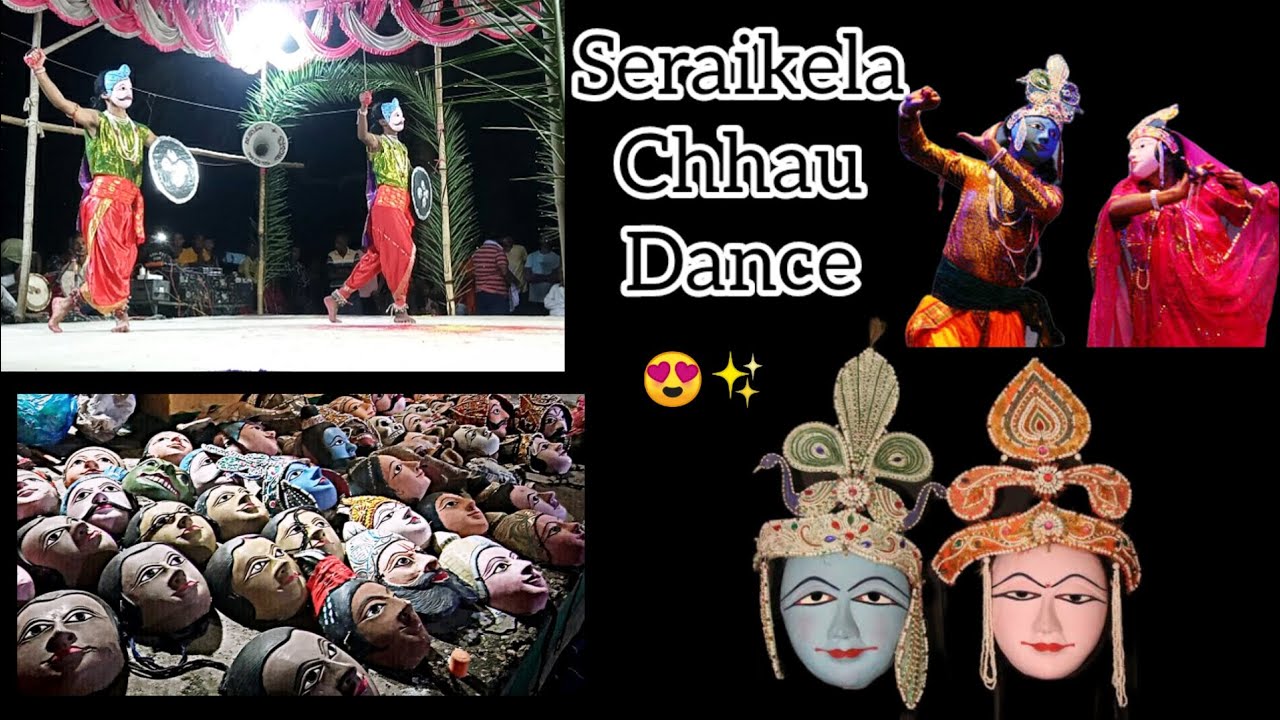 Seraikela Chhau Dance 2023  PushpanjaliMahato  chhaudance seraikela village vlog vlogger 