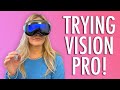 Trying Apple Vision Pro - What&#39;s it actually like? Q&amp;A