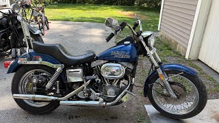 FOR SALE 1979 FXEF shovelhead original paint 