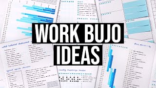 40 Work Bullet Journal Ideas for Organisation and Productivity
