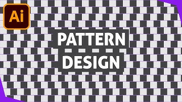 How To Make An Optical Illusion Seamless Pattern Swatch In Adobe Illustrator