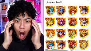 NEW Guaranteed Legends Limited Summons on Dragon Ball Legends!