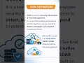 What is Microsoft Sentinel? #Sentinel #cloudcomputing #siem