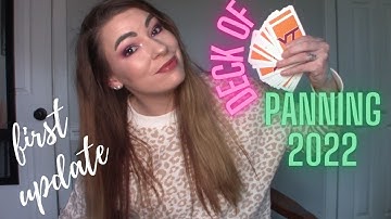 #DeckOfPanning2022 || Update One