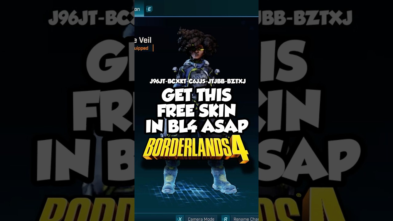 Не пропустите этот бесплатный облик в Borderlands 4 прямо сейчас