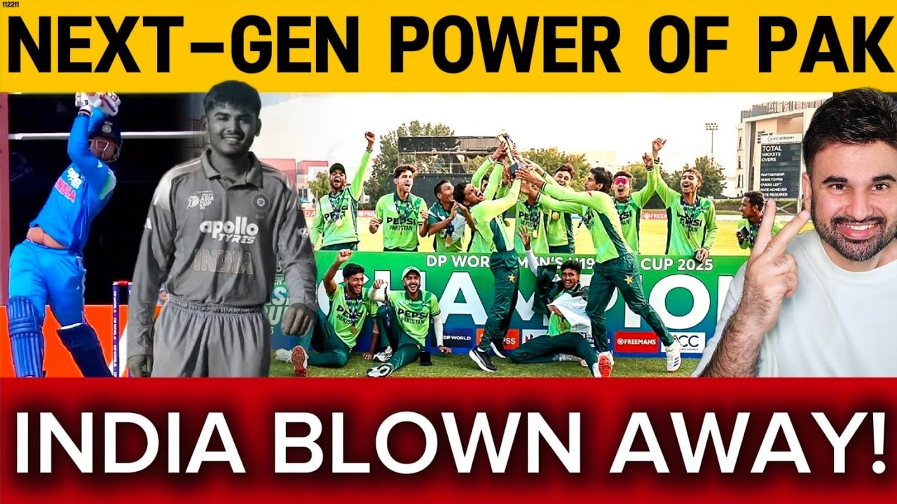 Pakistan U19 DESTROY India by 191 Runs | Asia Cup Final Masterclass 🇵🇰🔥 ...