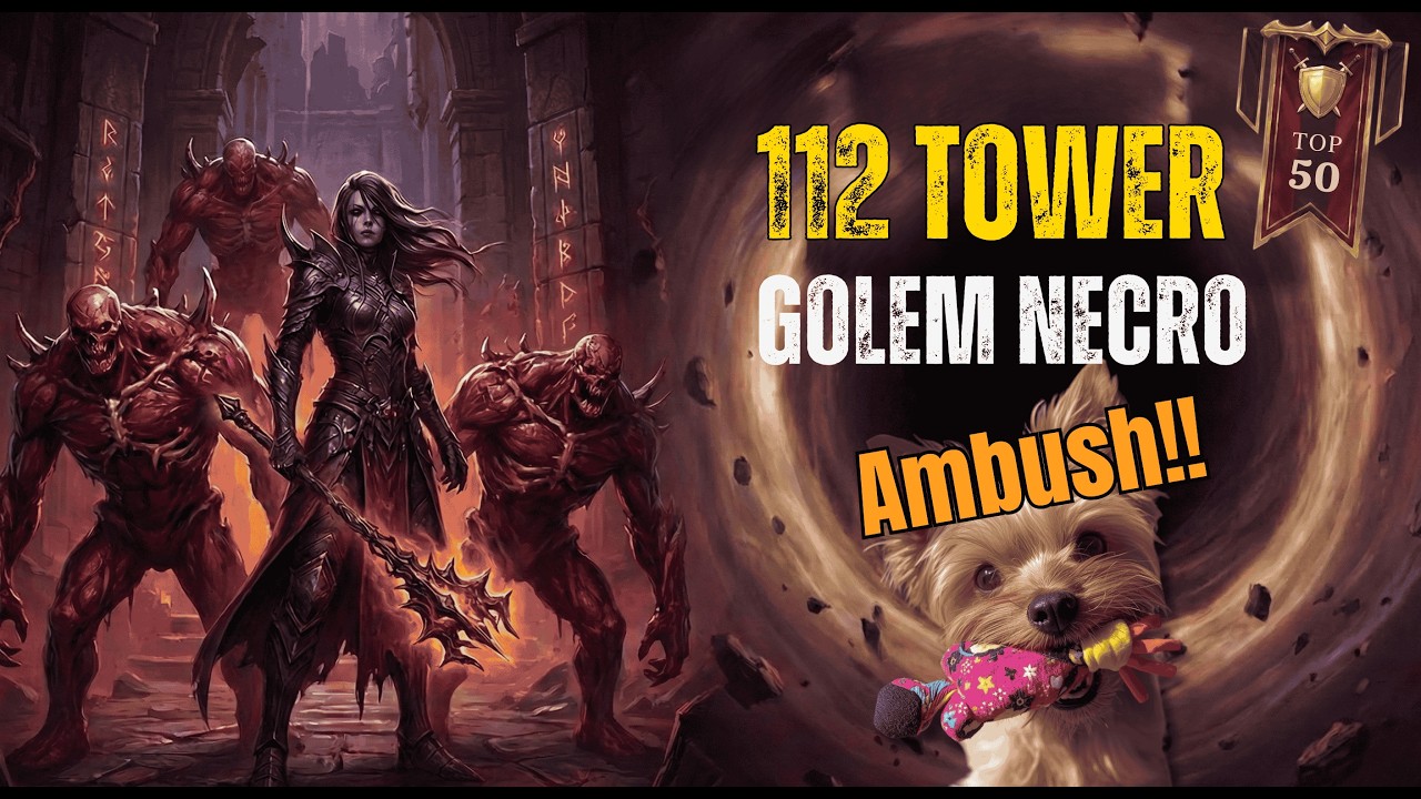 Golem Necromancer Tier 112 Tower | Diablo 4 Season 11