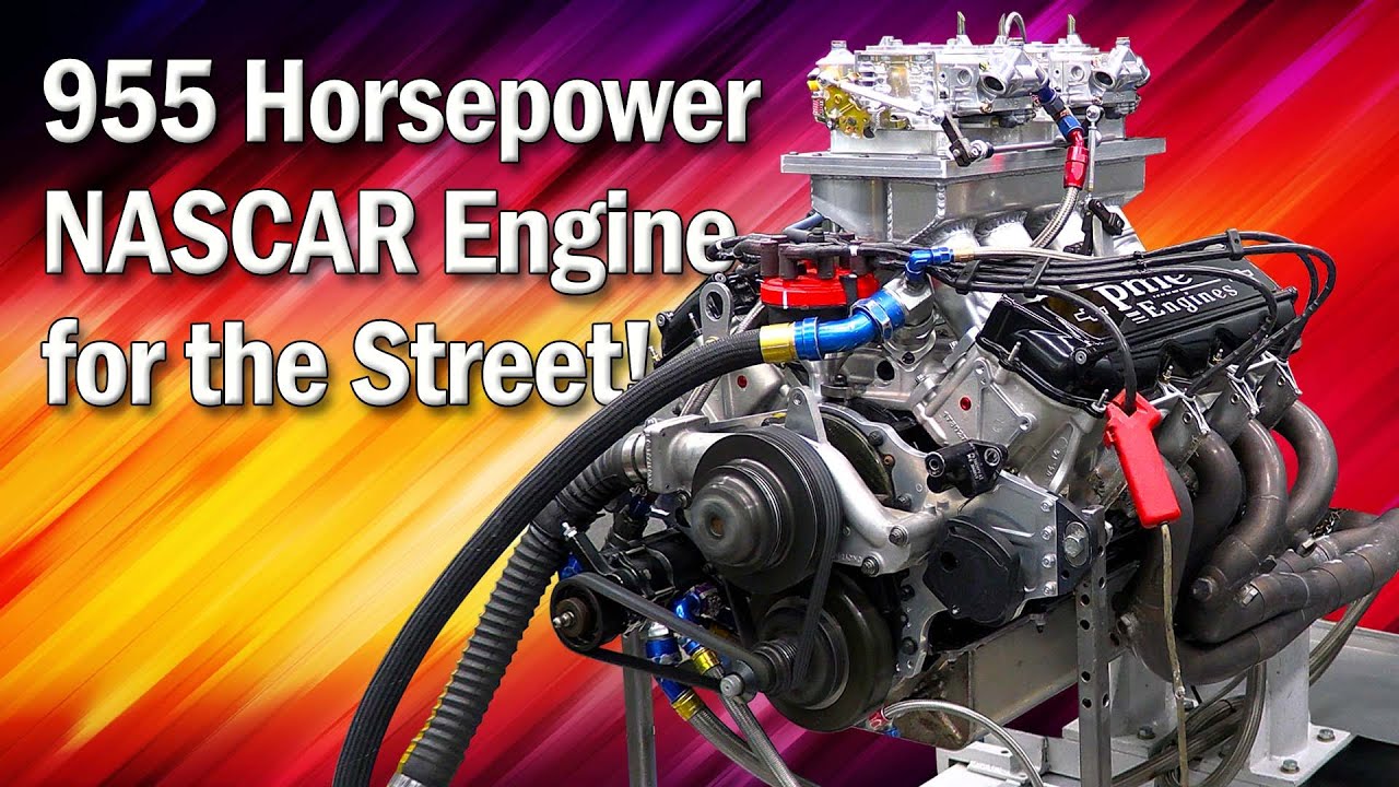 955 Horsepower Nascar Engine For The Street! (W/ Promotor Engines)