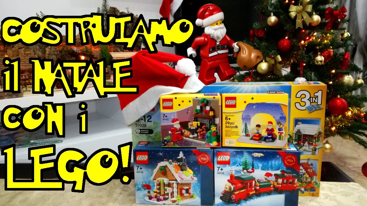 Lego Natale.Lego Negozio Giocattoli Di Natale Set 10249 Winter Toy Shop Youtube