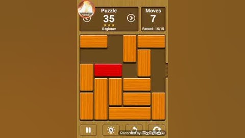 Unblock Me FREE Beginner level 35