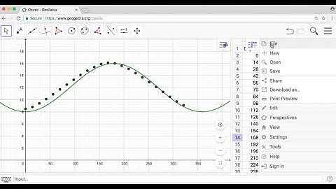 Saving Geogebra File