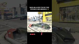 THIS ALIEN CAR MOD IS ABSOLUTELY BROKEN #gta5 #shorts #viral