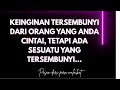 Keinginan tersembunyi dari orang yang Anda cintai, TETAPI ada sesuatu yang tersembunyi…