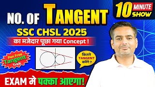 Circle | Geometry | Number of Tangent | Maths by Rakesh Yadav Sir #maths #ssc #cgl