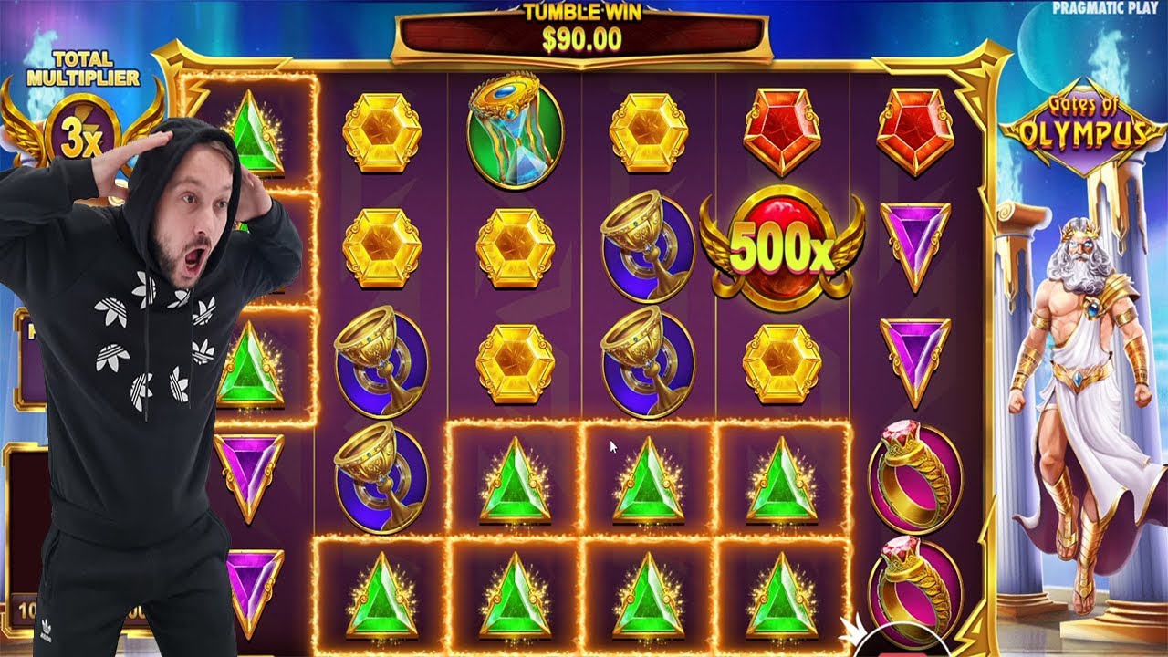 GATES OF OLYMPUS! 🔱 - INSANE HIT 500X MULTIPLIER - HUGE CASINO WIN ...