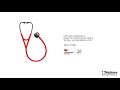 Littmann cardiology iv diagnostic stethoscope red smoke limited edition 6182 6182