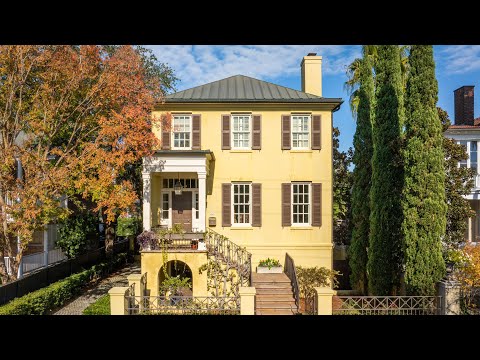124 South Battery Street, Charleston, SC home video tour