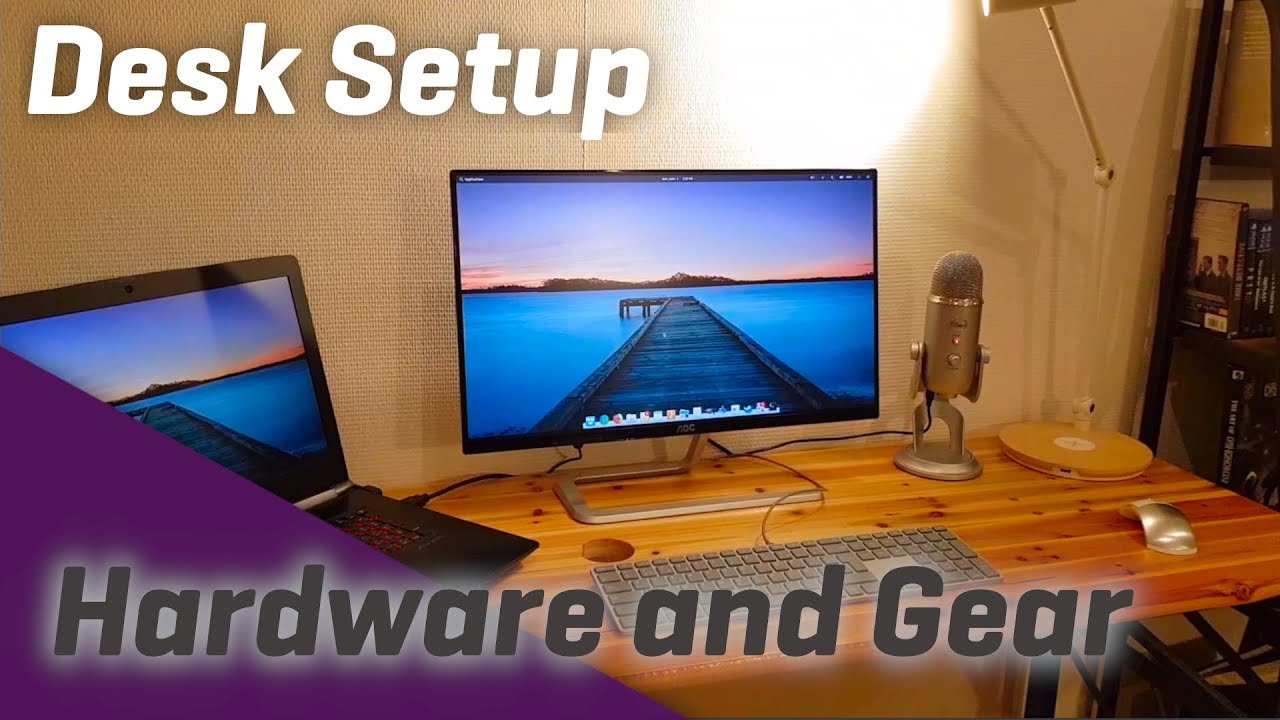 Desk Setup Tour Hardware And Gear I Use For Video Production