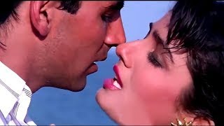 Subha Se Lekar Shaam Tak 4K Video - Mohra 1994 | Akshay Ku. Raveena T | Sadhana Sargam, Udit Narayan