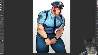なんか描く配信