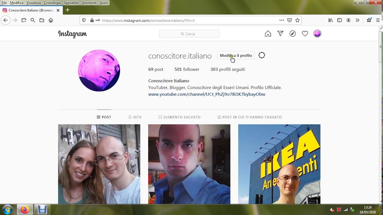 Come Modificare Password Instagram - Cambiare Password Instagram - YouTube