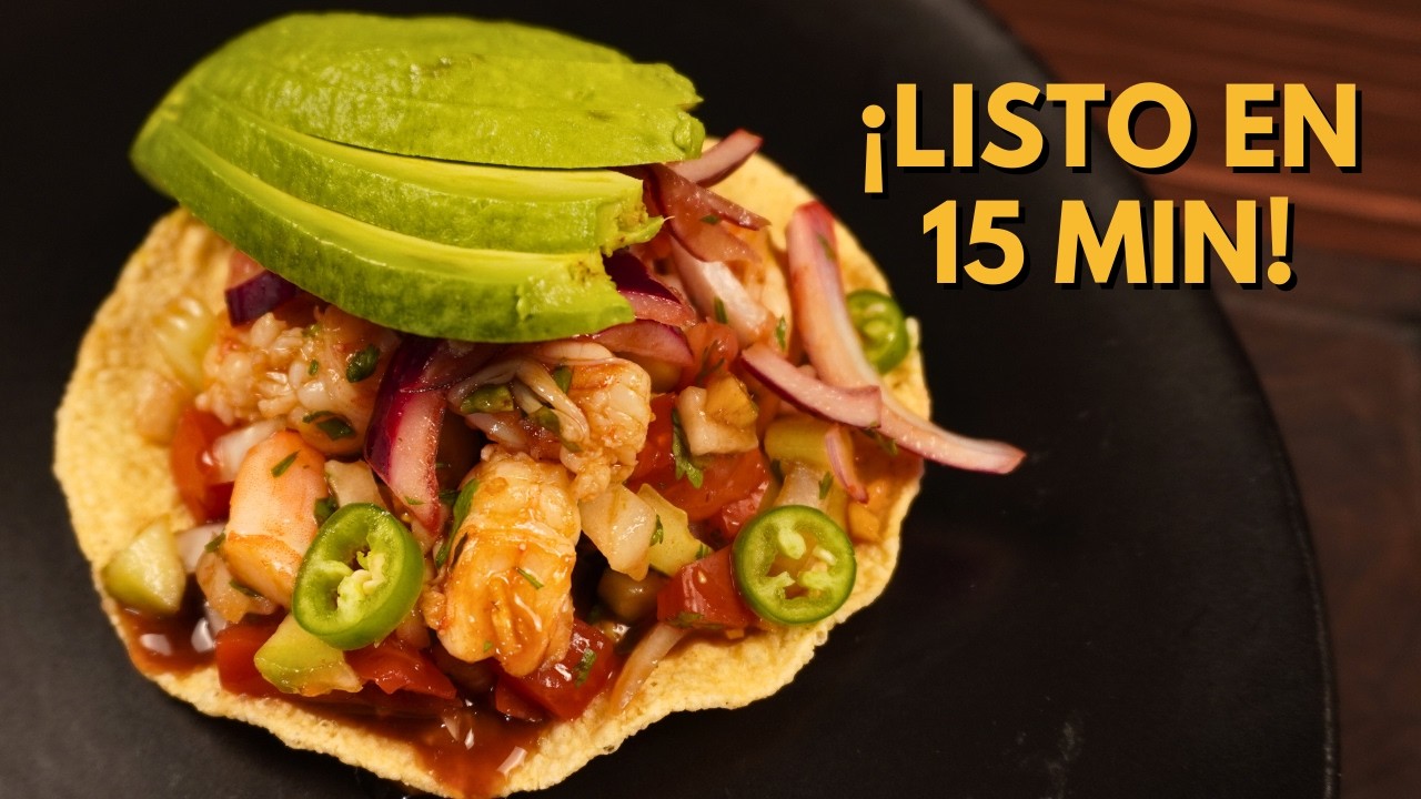 Mejor que en la PLAYA: El secreto del Ceviche de Camarón perfecto