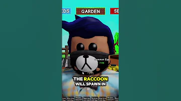 HOW TO GET A Raccoon ON GROW A GARDEN On Roblox Growagarden Roblox 
