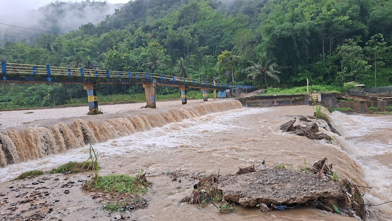 MENGERIKAN ‼️ KONDISI SUNGAI DI DESAKU