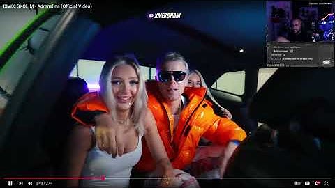MERGHANI REAKCJA NA | DIVIX, SKOLIM - Adrenalina (Official Video)