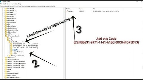 How to Add Copy to Folder to the Right Click Context Menu