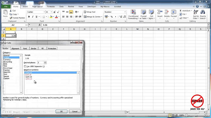 Excel: How to Change Decimal Places - Number Formatting