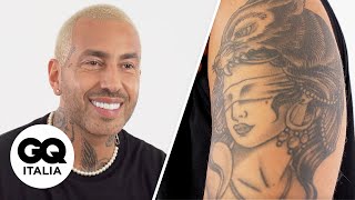 La storia di Luchè raccontata attraverso i suoi tatuaggi | Tattoo Tour | GQ Italia