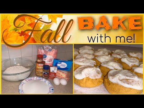 FALL BAKE WITH ME || PUMPKIN COOKIES || FALL FOOD FRIDAY || MOSS FAMILY TV COLLAB