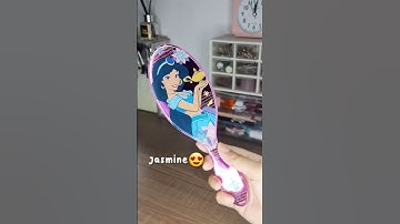 no rambut kusut lagi #ngeshortsbareng #wetbrush #princessjasmine #haircare #beautytips